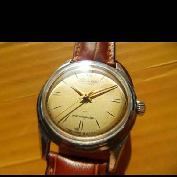 Collectable Vintage 1960's USSR RUSSIA Soviet STOLICHNYE 17 Jewels Manual Watch - Picture 3 of 9